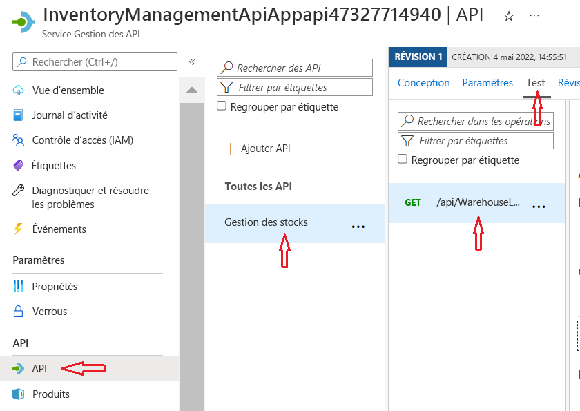 Gestion des API - API.