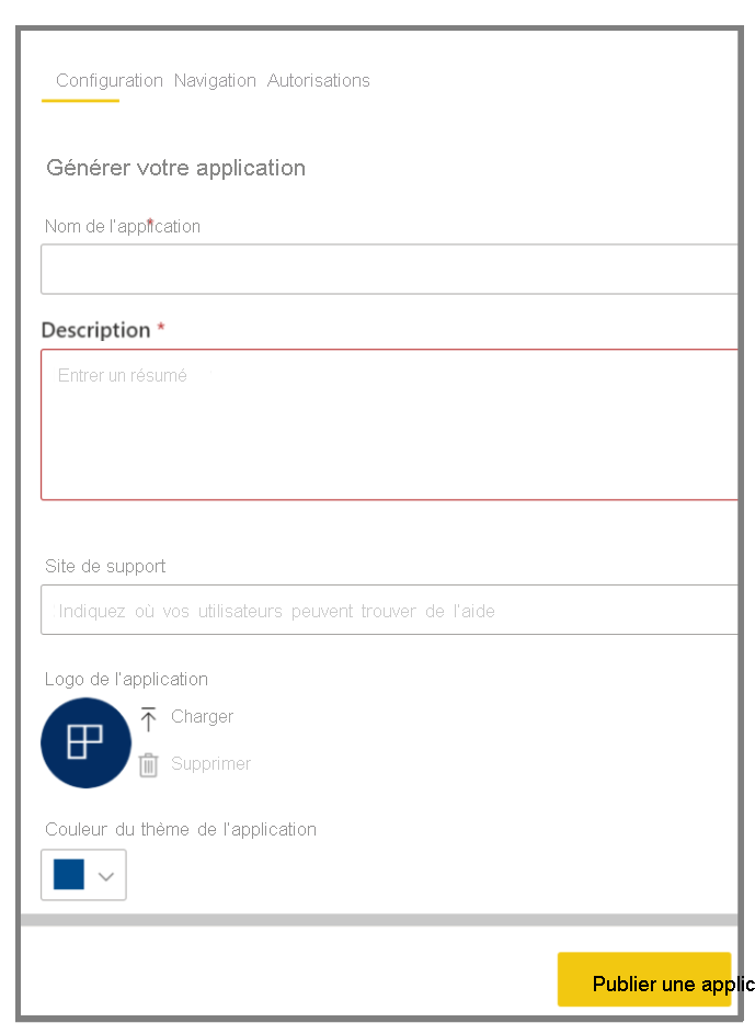 Capture d’écran de la boîte de dialogue « Pack de contenu ».