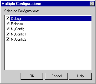 Configurations multiples