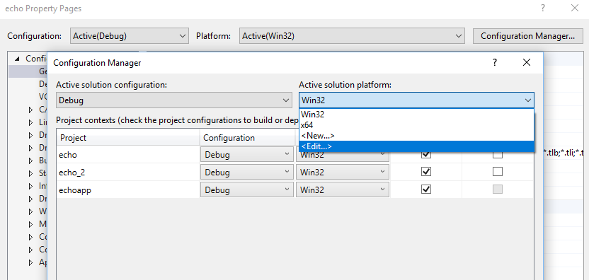 Sélectionnez Nouveau sous la liste déroulante Plateforme de solution active.