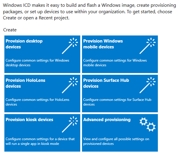 Options du Concepteur de configuration