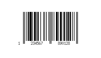 Exemple de code-barres - EAN-13