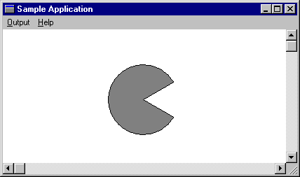 capture d’écran du graphique à secteurs résultant