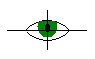 illustration montrant un œil composé de trois points de suspension : un pour le contour, l’iris et l’élève