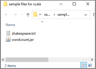 File di esempio Scala