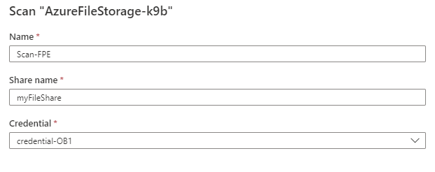 Configurare l'analisi