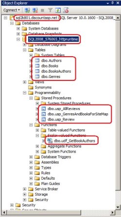 Gli oggetti di database sono stati duplicati nel database di produzione