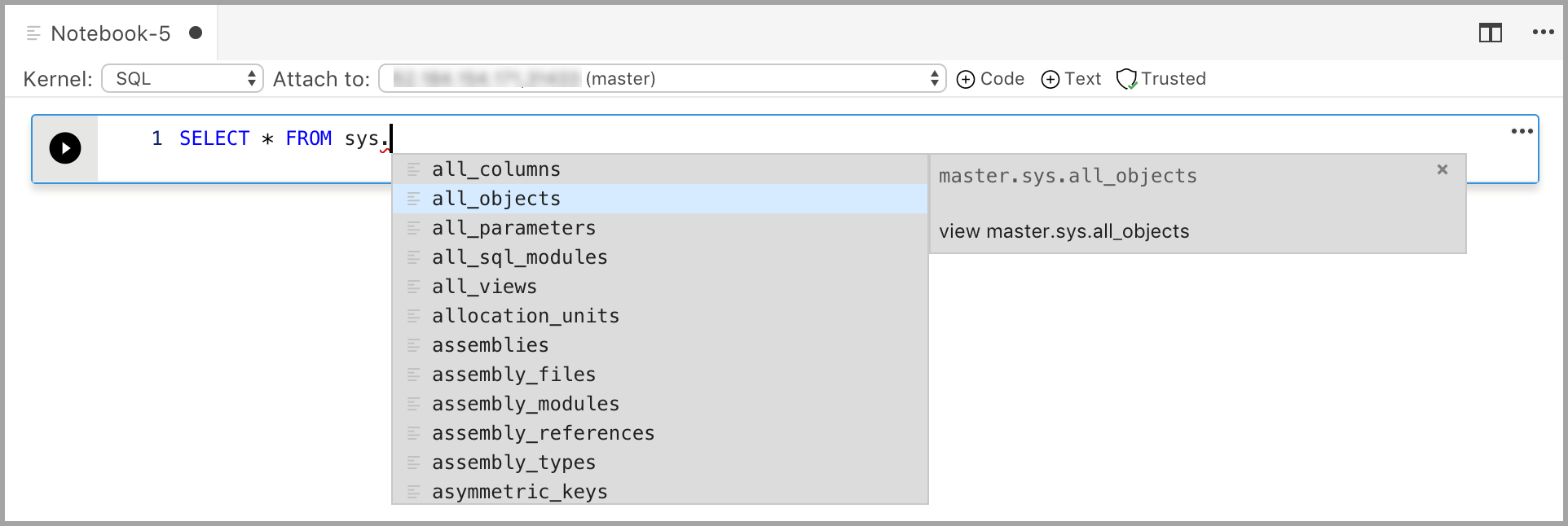 Kernel SQL