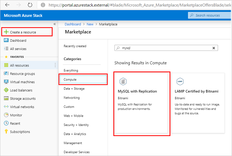 Distribuzione di modelli personalizzati nell'hub di Azure Stack