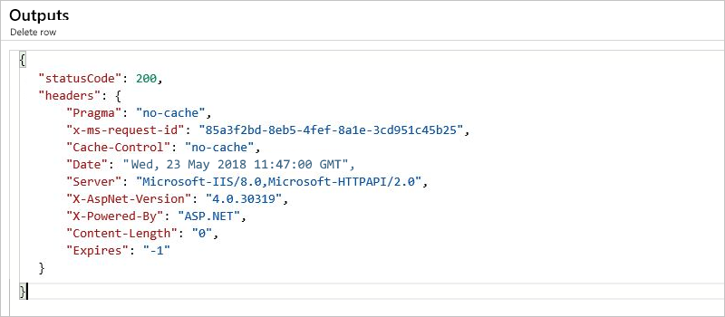 Visualizzare l'output con la riga eliminata