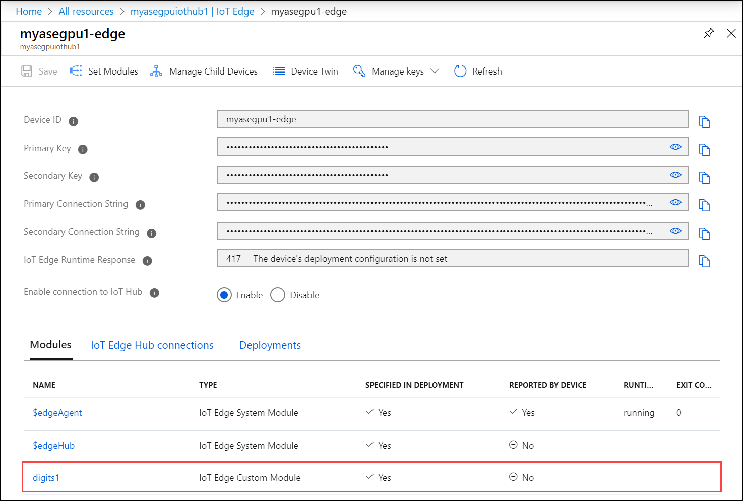 Configurare il modulo per l'uso della GPU 15