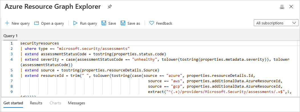 Query di inventario in ARG.