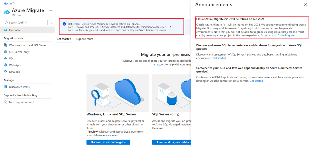 Screenshot per accedere ai progetti già esistenti.