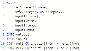 Esempio di Analisi di flusso SELECT nella query