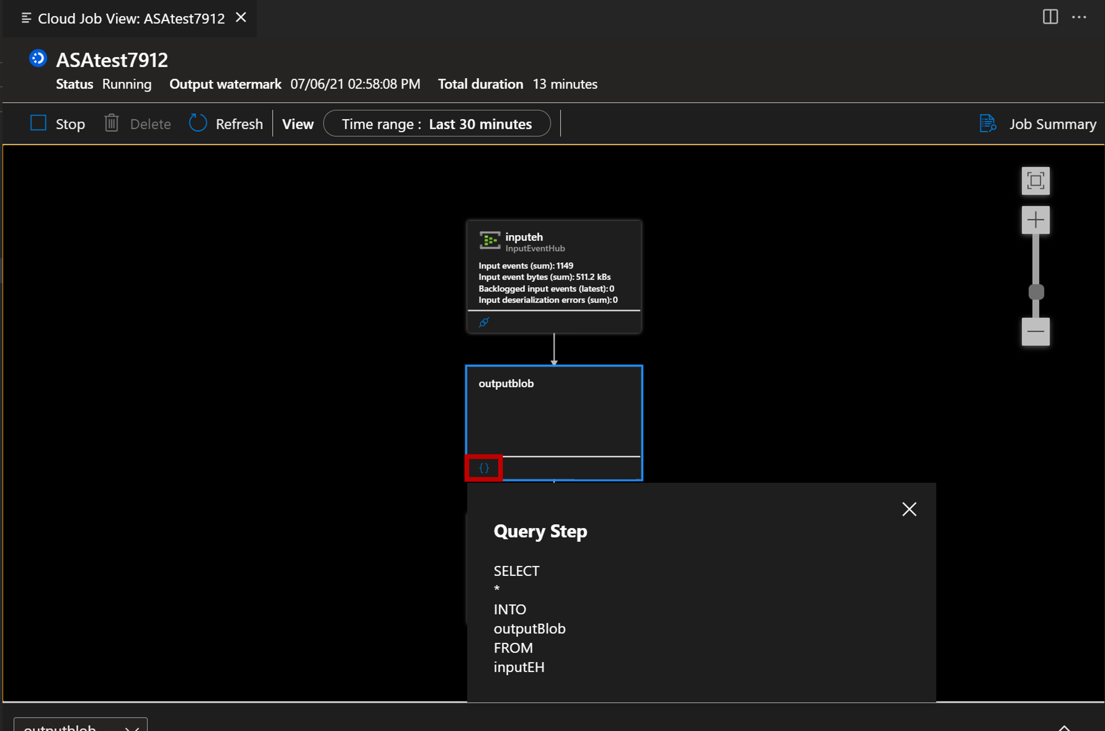 Visualizza query