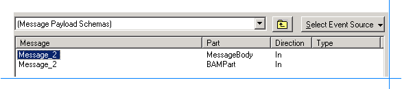 Schema del payload del messaggio TPE che mostra message_2