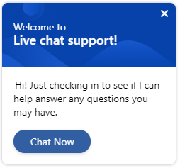 Notifica Esperienza dei clienti della chat proattiva.