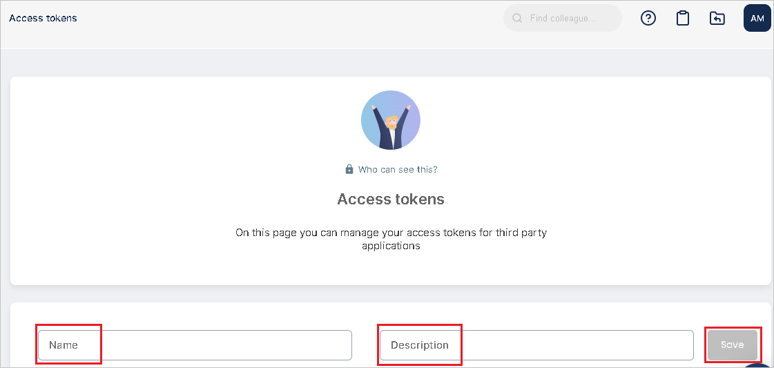 Token di accesso