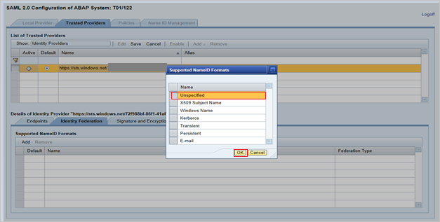 Configurare il Single Sign-On 12