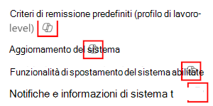 Screenshot che mostra la descrizione comando Copilot per un'impostazione in Microsoft Intune e nell'interfaccia di amministrazione di Intune.