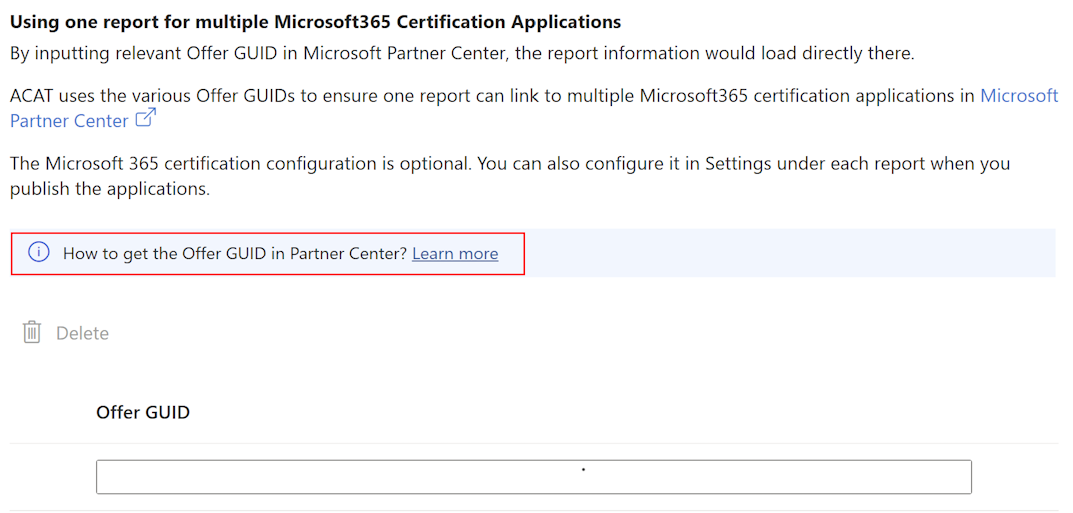 Configurazione della certificazione Microsoft 365