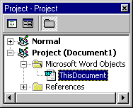 Project explorer