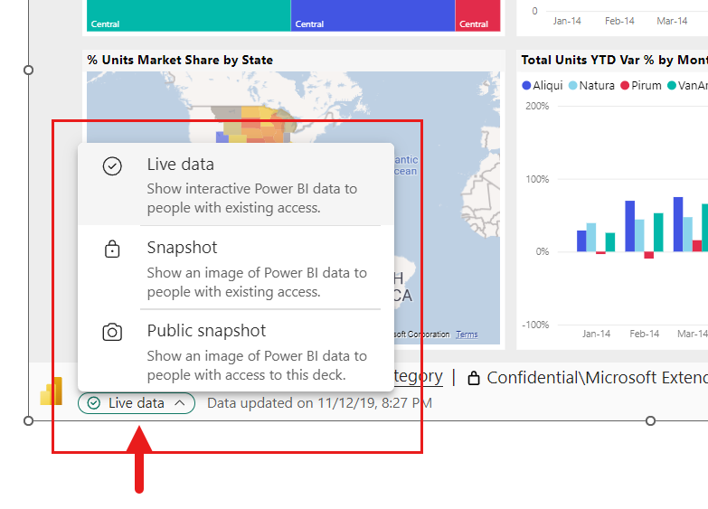 Screenshot del componente aggiuntivo mostra come opzione immagine salvata nel riquadro laterale del componente aggiuntivo.