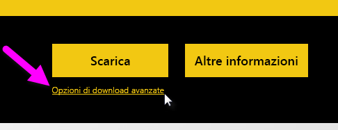 Screenshot of the Download button on the Power BI Desktop download page.