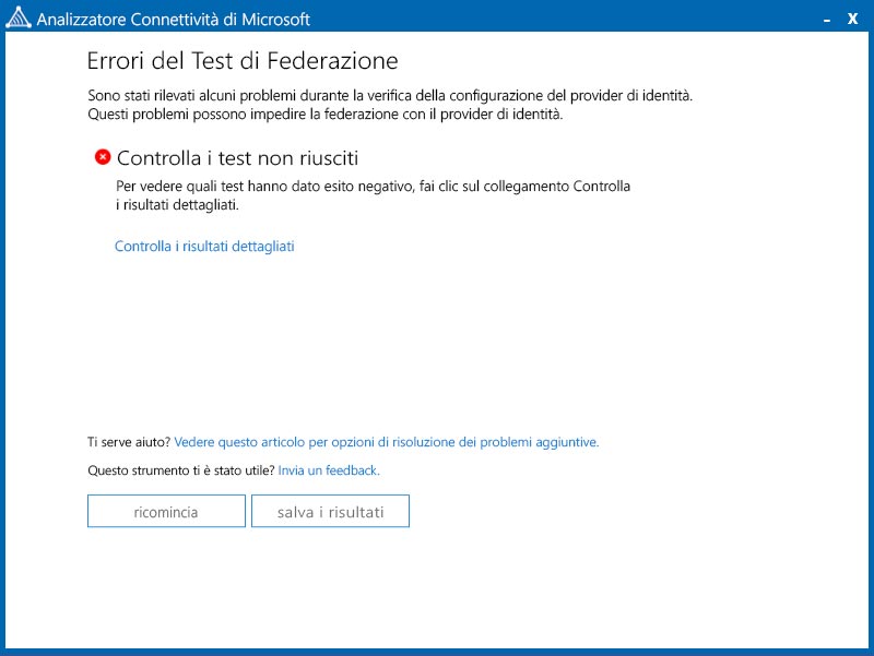 Use Connectivity Analyzer to verify single sign on