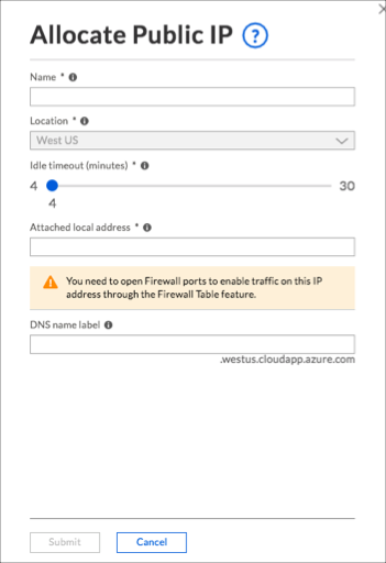 Allocare indirizzi IP pubblici