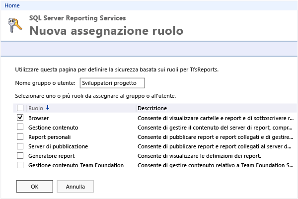 Fare clic oppure premere TAB per andare alla selezione e BARRA SPAZIATRICE per selezionare