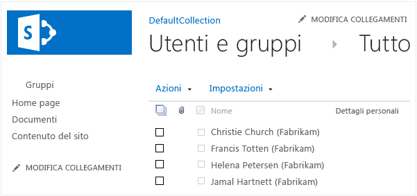 Seguire le linee guida per la versione di SharePoint in uso