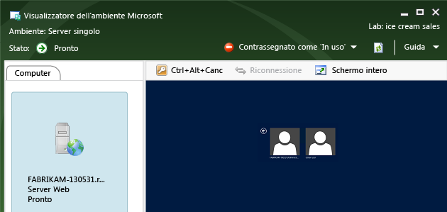 Selezionare un computer nel visualizzatore e accedere.