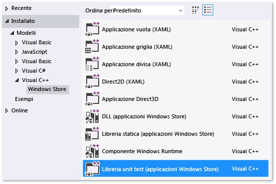 Creare una libreria unit test in C++