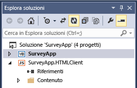 Nodo dell'applicazione di livello superiore