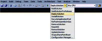 Change the project and run the Build command