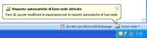 Notifica Fuori sede