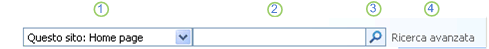 Ricerca a livello di sito in Office SharePoint Server