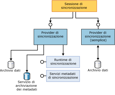 Componenti partecipanti completi e semplici