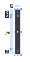 Righe ScrollBar ridimensionate