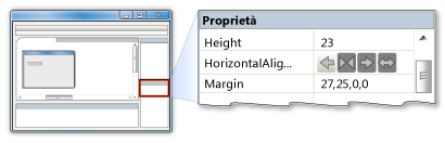 Proprietà HorizontalAlignment