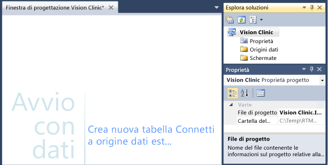 Il progetto Vision Clinic