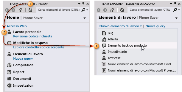 Aggiornare il progetto team e verificare le modifiche