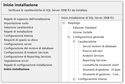 Installazione di SQL Server 2008 R2 - Pronto