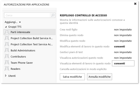 Concedere autorizzazioni percorso area