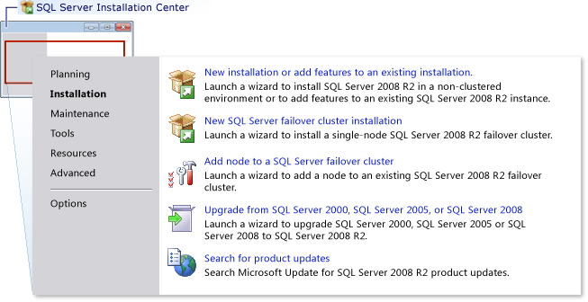 Nuova installazione di SQL Server