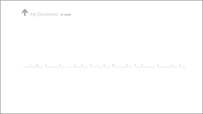 Visualizzazione ridotta, il tocco può anche selezionare l'intero contenuto.