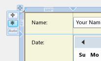 Sizing bar