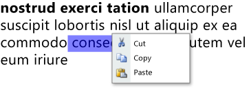 Context Menu