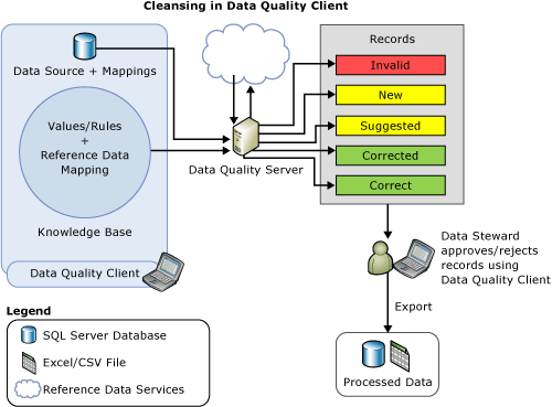 Pulizia dei dati nel client Data Quality